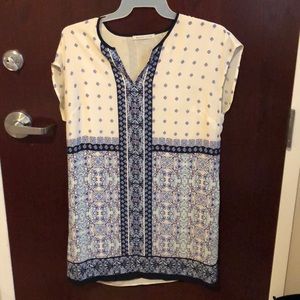 Patterned Shift Dress